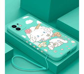 Cinnamoroll Lanyard Phone Case For Xiaomi Redmi Note 12 11 11E 10A 11T 10 10T 10S 9T 9 8 7 Pro Plus 10A 9T 4G 5G Silicone