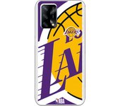 Funda original compatible con Oppo A74 4G - NBA Los Angeles Lakers