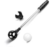 Recuperador de Pelotas de golf, Maple inoxidable Telescope para Agua with Tirador de golf