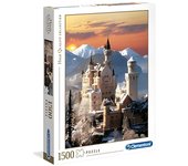 Clementoni Puzzle 1500 Piezas Castillo Neuschwanstein | Colores Vibrantes