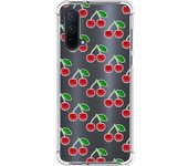 Funda Silicona Antigolpes para OnePlus Nord CE 5G diseño Cerezas Dibujos