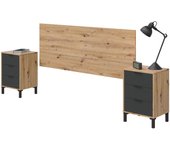 Habitdesign -Cabecero con mesitas Luke