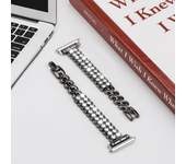 18mm Diamond Strap For Huawei Watch GT4 41mm Women Bracelet For Garmin Vivoactive 4S Venu 3S 2S Forerunner 255S 265S Watchband