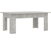 vidaXL Mesa de centro madera contrachapada 100x60x42 cm Blanco, Negro, Roble Sonoma Mesita de Salón o Comedor o Auxiliar Mesa de Café Meuble Salón