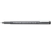 Staedtler - Pigment Liner 308 rotulador de punta fina Fino Negro 1 pieza(s) - 308 005-9 308 005-9