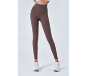 Leggings de yoga Mujer High Belt sin coberas visibles-Efecto push up y Ajuste Ceñido