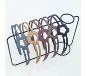 4/5/6pcs Fashion Matte Headband For Women Girls Thin Headband Female Plastic Teeth Hairbands Simple Hair Accessories Mix Styles