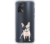 Funda Silicona Antigolpes para Oppo A74 4G diseño Perros 06 Dibujos