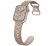 Strap For Apple Watch Band 44mm 42mm 41mm 40mm 45mm 49mm 44mm Floral Engraved Bracelet Correa IWatch Series 9 7 SE 6 8 Ultra 2