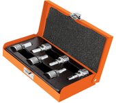 Truper Juego Llaves Vaso Hexagonal 6 Piezas Cuadro 3/8