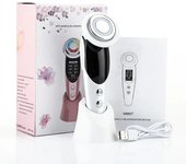 7in1 Face Lift Device EMS RF Microcurrent Skin Rejuvenation Facial Massager + 3Color Neck Face Beauty Device Removal Double Chin