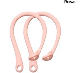 1 Pair Silicone Anti-lost Ear Hook for Apple AirPods 1 2 3 Pro Sports Anti-drop Ear Hook Wireless Earphone Ear Hook White Black