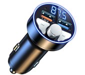 Nuokaiqi Car MP3 Player Car Bluetooth Receiver Mobile Phone Navigation Call Car Charger Flash Charging Car Universal
