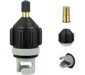 Adaptador de bomba para kayak, boquilla de inflado, accesorio de compresor, equipo de inflado para botes de remo inflables, kayaks inflables
