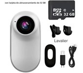 1080P Action Camera 1080P Portable Versatile Mount Anywhere for Travel Pets Ride Sport Vlog Mini Wireless Camera with Carry box
