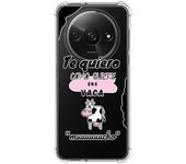 Tumundosmartphone Funda Silicona Antigolpes para Xiaomi Redmi A3 diseño Vaca Dibujos