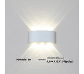 LED Wall Lamp Outdoor Waterproof IP66 Interior Wall Light 2W 4W 6W 8W 10W minimalist creative bedroom bedside lamp