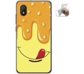 Tumundosmartphone Funda Gel Tpu para Alcatel 1B 2020 diseño Helado Vainilla Dibujos
