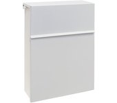 ARREGUI Figure Buzón Exterior de Acero Tamaño M (Correo DIN A4 y Revistas) | Buzón de Pared Mediano | Buzón de Correo con Cerradura Tapada | Antilluvia | Moderno | Fácil de Instalar