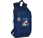 SAFTA - MINI MOCHILA CREMALLERA VERTICAL EL NIÑO "PARADISE" - Mochila con Asas Ajustables y Espalda Ergonomica - Mochila con Compartimientos con Cremallera - Mochila Diseño Único y Licencia Oficial By EL NIÑO "PARADISE"
