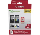 Canon PG540L Negro para Impresora PIXMA - Pack de 2 Cartuchos de Tinta Originales