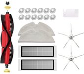 Main Brush Side Brush Mops Hepa Filters For Roborock S5 Max S50 S502 S55 S6 S6 Pure E4 S6 MaxV Robot Vacuum Cleaner Spare Parts