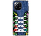Tumundosmartphone Funda Silicona Antigolpes para Xiaomi Mi 11 5G diseño Zapatillas 13 Dibujos