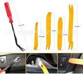Car Audio Door Removal Trim Tool Panel Pry Terminal Plastic Fastener Tools Staples Set Upholstery Kit Repair Sheet Tooling Clips