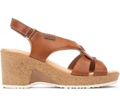 Pikolinos Arenales W3B-1518 Sandalias Brandy Cuña 8cm - Moda y Comodidad