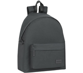 Mochila Safta Basic "Gris" 33X42X15Cm (642334774)