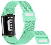 Wave Nylon Magnetic Strap for Fitbit Charge 6 Band Elastic Watchband Wristband for Fitbit Charge 5 Band