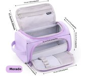 Primary And Secondary School Student Pencil Case Portable Large-Capacity Pencil Case Multi-Functional Double-Layer Pencil Case
