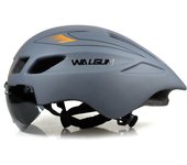 bicycle helmet men Casco Ciclismo road mtb mountain bike Triathlon tt cycling helmet lens goggles equipe capacete da bicicleta