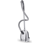 Aspiradora Severin BC 7035 - Potencia 750W - Incluye Cabezal para Parquet - Filtro HEPA 13 - Blanco y Gris