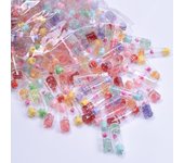 10/30/50/100pcs Dried Flower Glass Bottle Charms Drift Wishing Bottle Pendant For Earrings Keychain Necklace Diy Jewelry Making