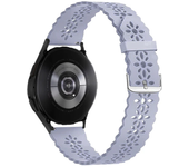20mm 22mm Silicone Band Lace Silicone Band Women Girls Wedding Cute Romantic Lovely Strap for Samsung Huawei Amazfit Smartwatch