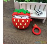 Cute Strawberry Case For Airpods 2/3/Pro Soft Silicone Cases For Apple Airpods3 Bluetooth Earphone Cover Lovely Fruit Food Shell