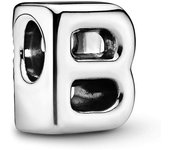 Charm de plata de ley 925 con letra de PANDORA，Incluye Caja Original