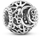 Charm Pandora filigrana Sol, Estrellas y Luna 799183C00 5700302899276