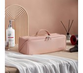Hair Dryer Storage Bag PU Leather Portable Dustproof WaterProof Travel Organizer Storage Case Bags Cosmetic Bag For Women Dyson