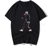 Rapper Eminem Graphic Print T Shirt Vintage Fashion Casual Crew Neck Short Sleeve  T Shirt Women
