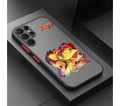 Anime Naruto For Samsung A 02 03 13 14 15 22 24 25 32 35  54 55 72 Lite S 5G 4G Frosted Translucent Phone Case