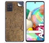 Pegatina Vinilo Autoadhesiva Textura Corcho para Samsung Galaxy A71 5G