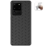Tumundosmartphone Funda Gel Tpu para Samsung Galaxy S20 Ultra diseño Metal Dibujos