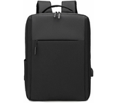 SOMY Mochila para ordenador portátil de 15,6 pulgadas para hombre, morral escolar de nailon con carga Usb, resistente al agua