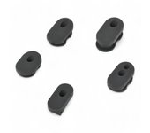 Charge Port Case For Xiaomi Electric Scooter 4 Pro Waterproof Cover Dust Plug Rubber Parts Red Black Color Accessories