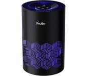 FreAire Air Purifiers for Bedroom Home, Air Purifier with RGB Lights Air Purifiers for Pets Dust Smoke Pollen Dander Smell, Portable Air Purifier with Air Filter for Home (White)
