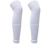 Loogdeel 1Pair Knee Over Football Leg Guards Socks Adult Children Leg Covers Breathable Kids Sports Shin Guards Calf Long Socks