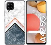 Tumundosmartphone Funda Gel Tpu para Samsung Galaxy A42 5G diseño Mármol 05 Dibujos