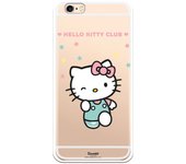 Funda original compatible con iPhone 6 o 6S con un diseño de Hello Kitty Club estrellitas